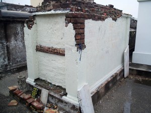 I believe this is the tomb of John Montenet, the voodoo king. *