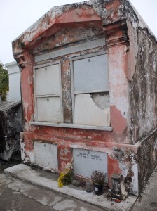 A restored family tomb. *